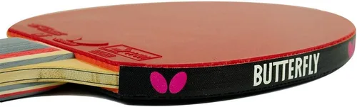Vista 3 de Butterfly Primorac Carbon Pro-Line - Raqueta de tenis de mesa, una de nuestras cuchillas más rápidas alimentada por el poder crudo de la fibra