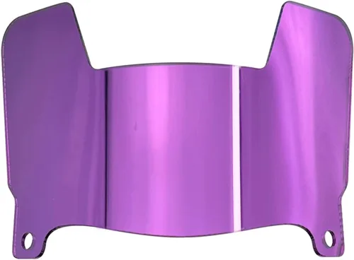 Vista 7 de Visera de casco de fútbol mini transparente con clips de ajuste universal para coleccionistas y exhibición