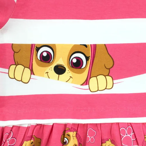 Vista 5 de Paw Patrol Vestido Vestido de algodón suave para niñas Vestidos Skye