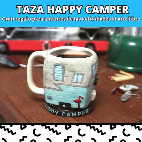 Vista 2 de Taza BigMouth Happy Camper