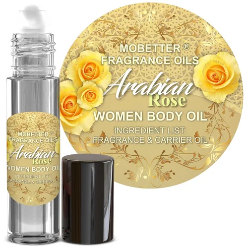 Vista 11 de MOBETTER FRAGRANCE OILS Aceite corporal para mujer con perfume de oro convertido en rosa
