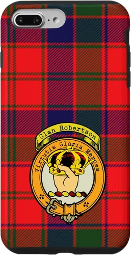 Vista 12 de Robertson Clan Scottish Crest and Tartan Case for iPhone 16