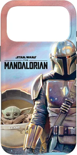 Vista 22 de Star Wars The Mandalorian The Child Painting - Carcasa para iPhone 17