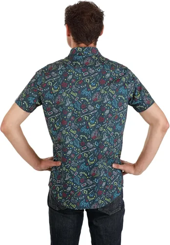 Vista 6 de Camisa con botones y estampado de Harry Potter para adultos