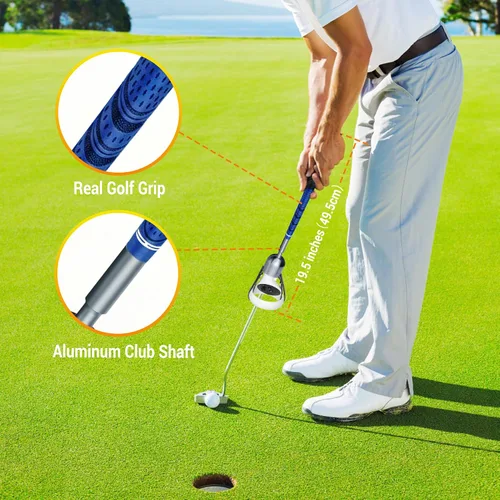 Vista 6 de ZHGM 2 Pcs Metal VR Golf ClubNon-Weighted & Adjustable