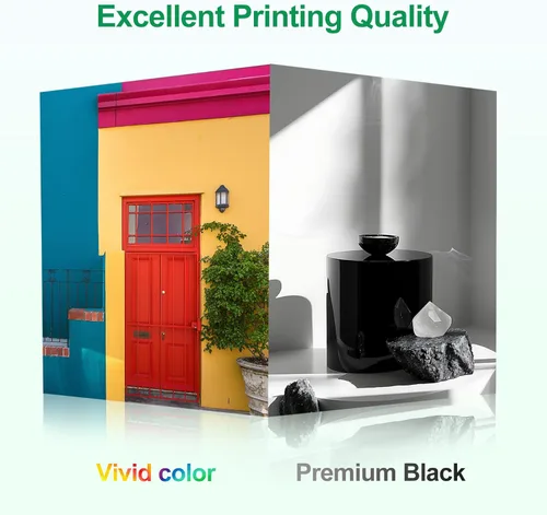 Vista 6 de Cartucho de tinta 245XL remanufacturado para Canon 245XL Paquete combinado de tinta negra PG245XL Cartucho de tinta negra funciona con impresora