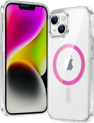 Vista 307 de FNTCASE para iPhone Air Case Clear: Fundas magnéticas para teléfono con protector de pantalla a prueba de caídas, compatibles con Magsafe, delgadas