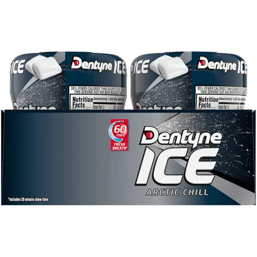 Vista 12 de Dentyne Ice Sugar Free Gum (Arctic Chill 60 Piece Pack of 4)
