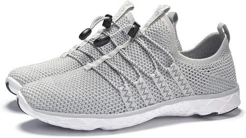 Vista 6 de DLGJPA - Zapatos acuáticos ligeros y de secado rápido para hombres, para deportes acuáticos y caminatas atléticas