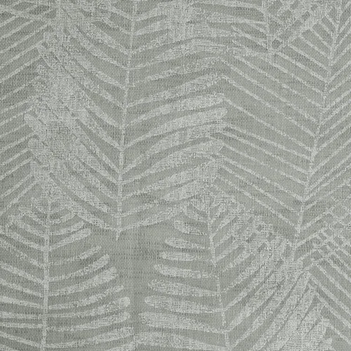 Vista 5 de Loft Living Troy - Cortina estampada de lino sintético con doble cabecera, 52 x 84 pulgadas, color gris