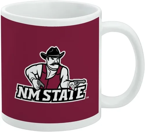 Vista 281 de Taza de cerámica con el logotipo principal de la Universidad Rider, taza de regalo novedosa para café, té y bebidas calientes, 11oz, blanca