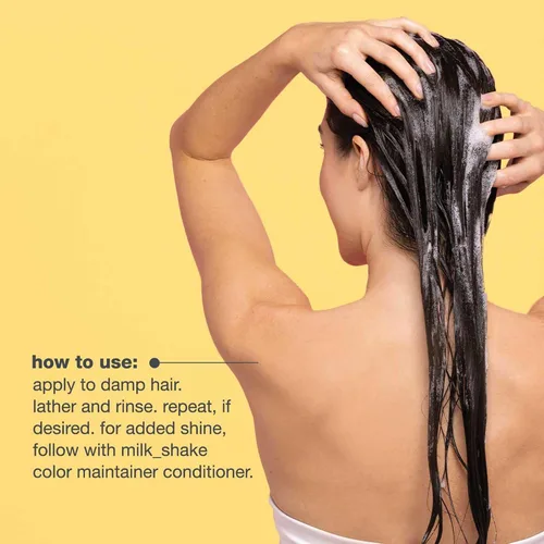 Vista 6 de Champú Milk_Shake para mantener el color para cabello teñido – Champú hidratante y protector para mantener el color, 33.8 fl oz