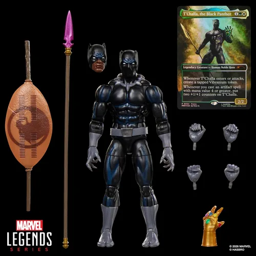 Vista 10 de Marvel Legends Series Magic: The Gathering Black Panther (Amazon Exclusive)