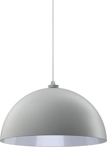 Vista 28 de Steel Lighting Co. Melrose - Lámpara colgante Montada en el techo Cúpula redonda de 18 pulgadas Estilo moderno contemporáneo de granja