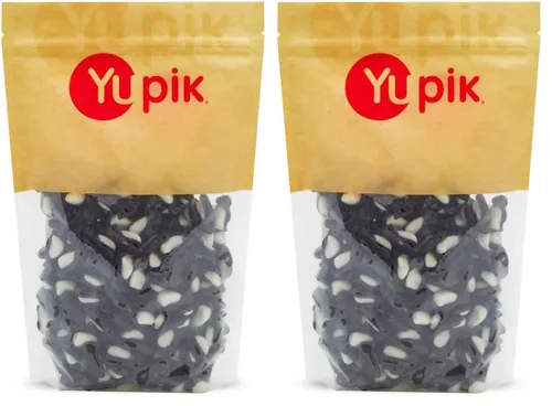 Vista 13 de Yupik Caramelos de cereza agria, 2.2 lb (35.2 oz), paquete de 6, bolas con sabor a cereza, dulces y ácidos, gomitas rojas masticables, dulces