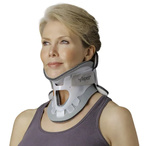 Vista 3 de ASPEN Medical Products - Collar cervical, soporte para el cuello para un apoyo y comodidad óptimos, tamaño regular, 983110 adulto regular