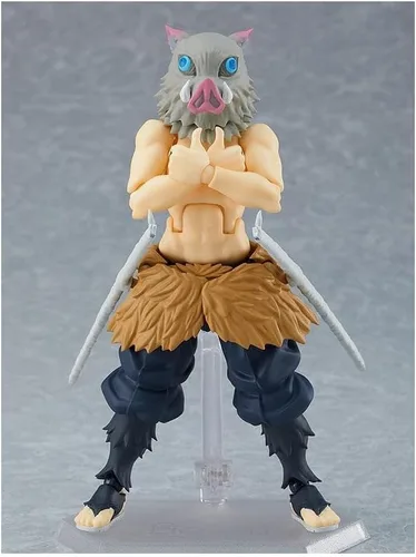 Vista 8 de Max Factory Figma Figma Demon Slayer Inosuke Hashibira, 5.5 in