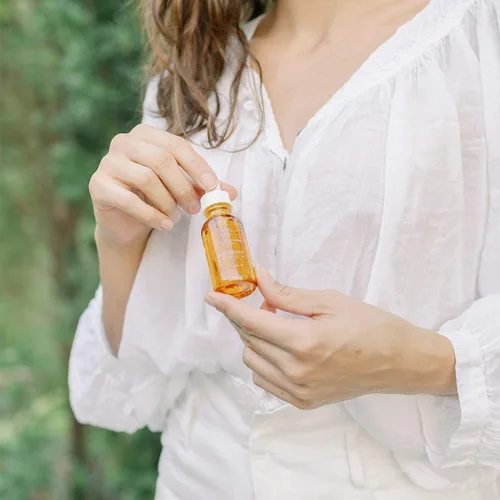 Vista 7 de Little Seed Farm Paquete de suero – Antioxidante + Elasticidad – Sueros tonificantes y reafirmantes de la piel – Sueros faciales para piel seca