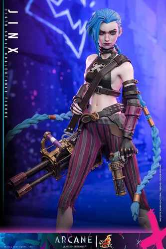 Vista 3 de Figura de TV Masterpiece Arcane Jinx escala 1/6