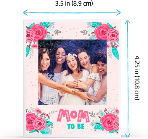 Vista 7 de HP Sprocket - Papel fotográfico Zink de 3.5 x 4.25 pulgadas, con respaldo adhesivo (20 unidades) compatible con piñones de 3 x 4, impresora