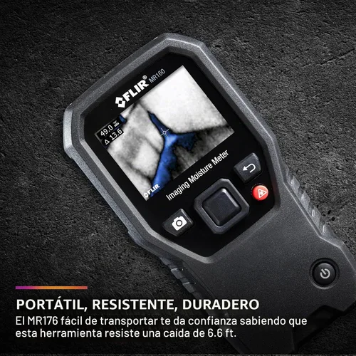 Vista 8 de FLIR MR160 - Higrómetro con imagen térmica - con IGM (Medición guiada por infrarrojos), con pin y sin pin