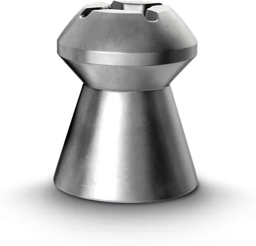 Vista 4 de Haendler & Natermann Hornet - Pellets de pistola de aire puntiaguda, calibre .177/9.6 granos, gris y H & N Baracuda Hunter - Pellets de pistola
