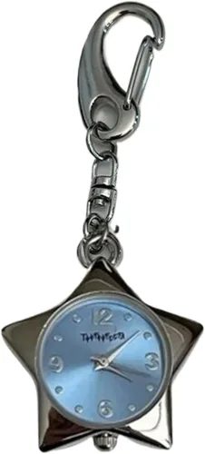 Vista 11 de Vhitler Vintage Keychain Retro Pocket Watch Bag Charms for Handbag Y2k Emo Accessories Backpack Charms 2000s Grunge Aesthetic Hueso Negro