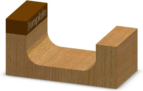 Vista 5 de Whiteside 1376B - Broca para enrutador con forma de cuenco y bandeja: diámetro de corte de 1-1/4 pulgadas, vástago de 1/2 pulgada, longitud de corte