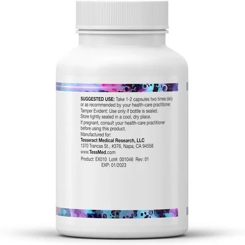 Vista 9 de Tesseract Medical Research BerberActiv-QR Berberine Suplemento de apoyo inmunológico, apoya la salud del hígado, hipoalergénico, 350 mg, 90 cápsulas