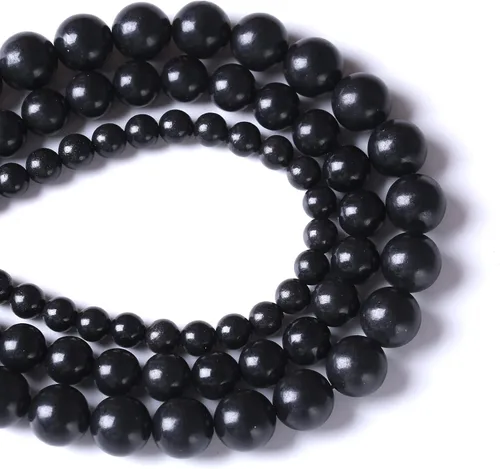 Vista 123 de 4MM 88 piezas de cuentas sueltas de piedra natural verde turquesa africana para hacer pulseras y collares de bricolaje