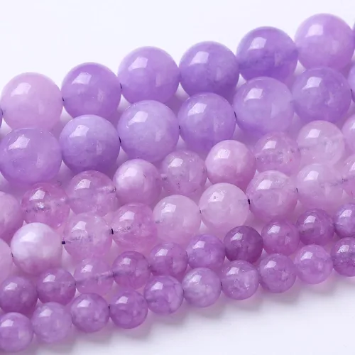 Vista 20 de 6 mm Cuentas redondas sueltas de piedra de sangre africana Cuentas naturales de gemas Cuentas de piedra de energía de cristal para hacer joyas