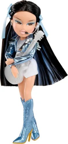 Vista 3 de Bratz Pop Starz Jade Fashion Doll con accesorios y encanto