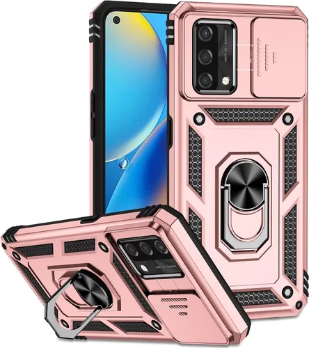 Vista 9 de Funda para Xiaomi Poco X3 NFC, protección de soporte de coche de grado militar [soporte integrado] Soporte de anillo de metal magnético resistente