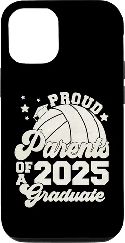 Vista 26 de iPhone 16 Parents of a 2025 Graduate Senior Graduation Volleyball Case