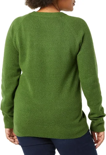 Vista 4 de Tienda Essentials Women's Classic-Fit Soft Touch Long-Sleeve Crewneck Sweater