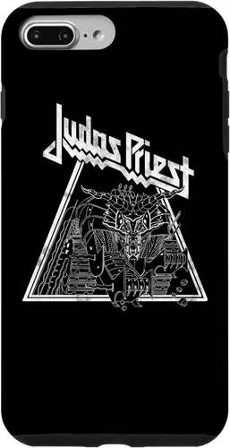 Vista 15 de iPhone 15 Judas Priest - Funda Wireframe Defenders