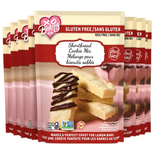 Vista 12 de XO Baking Co. Mezcla de galletas gourmet con chispas de chocolate sin gluten; sin OGM, Kosher; sin arroz; sin lácteos; sin maní; sin conservantes