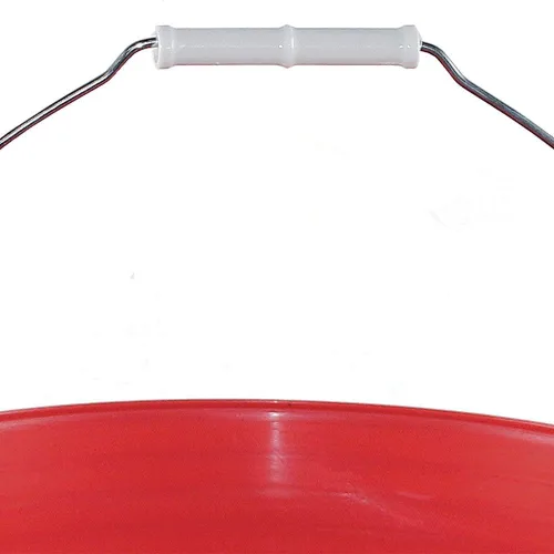 Vista 2 de AFF Cubo resistente de 5 galones con tapa, rojo, 1 paquete, AFFBUCKET