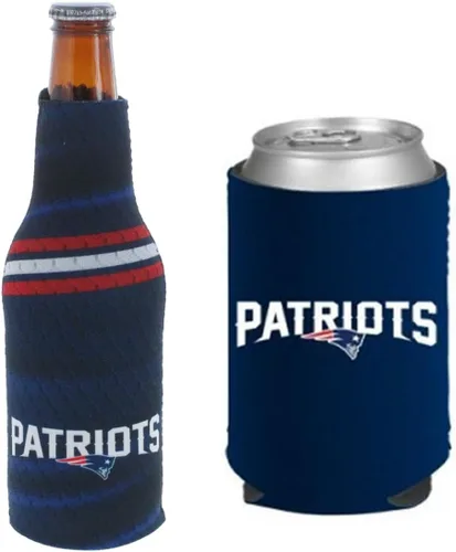 Vista 107 de Soporte aislante para latas y botellas de fútbol americano enfriador de bebidas Huggie (Nueva Orleans (Saints) - Negro) Nueva Orleans (Santos)