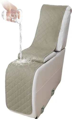 Vista 179 de HDCAXKJ Fundas de sofá seccional reclinable 100% impermeable, forma de L, funda de sofá reclinable lavable acolchada suave para mascotas, perro