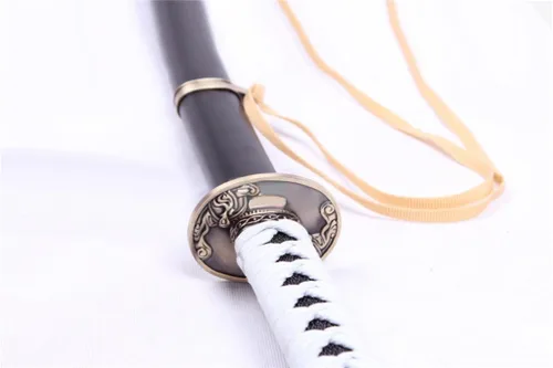 Vista 8 de Dream2Reality Cosplay Devil May Cry Vergil Yamato Réplica Espada 1065 Acero de Alto Carbono Hecho a Mano Completo Tang Katana