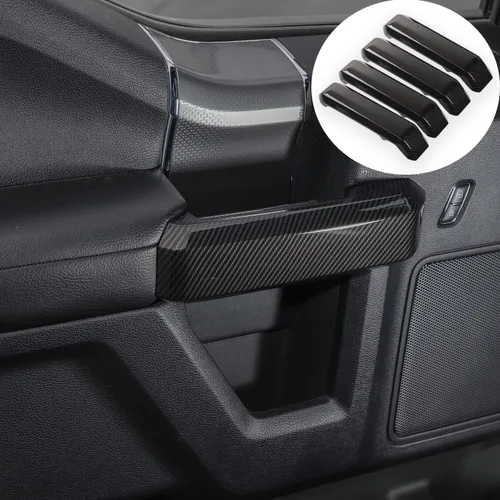 Vista 9 de Voodonala para F-150 2015-2020 Cubiertas de manija interior para puerta de Ford F150 2015-2020 Compatible con Ford F150 F250 F350