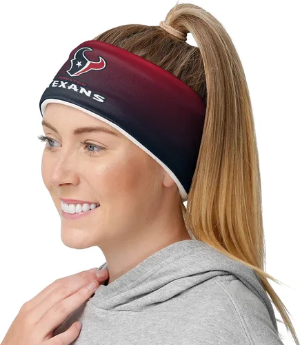 Vista 112 de FOCO Diadema de moda para mujer con logotipo de equipo de la NFL Gradiente impreso.