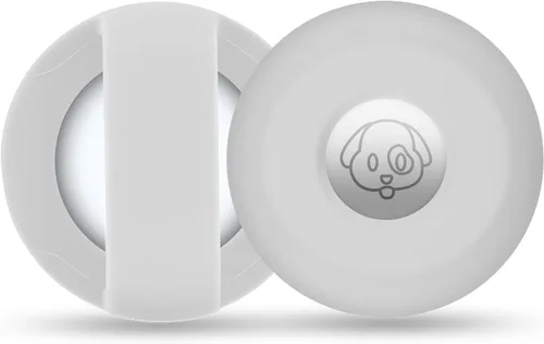 Vista 30 de Cibaabo - Soporte de AirTag para collar de mascota, con funda de silicona, para collar de mascota de 0.8 a 1.2 pulgadas