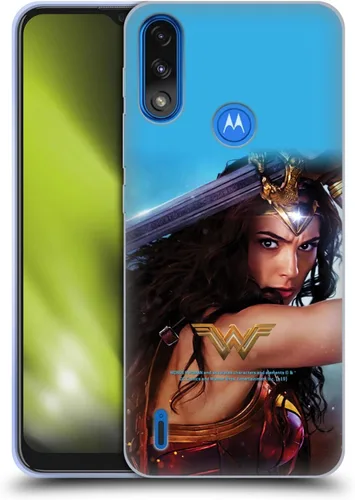 Vista 10 de Head Case Designs Officially Licensed Wonder Woman Movie Bracelets of Submission Posters Soft Gel Case Compatible with Moto E7 Power/Moto E7i Power
