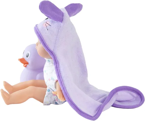Vista 3 de Madame Alexander Muñeca Splash and Play Cuties de 8 pulgadas, lavanda