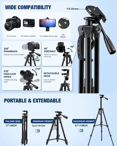 Vista 4 de Kit de vlogging para iPhone/Android, kit de inicio de TikTok YouTube para grabación de video con micrófono inalámbrico, adaptador de micrófono