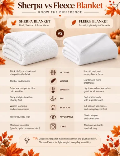 Vista 5 de Personalized Fleece&Sherpa Throw Blanket - Cozy Autumn Pumpkin Coffee Books (Fleece, 60 * 80)