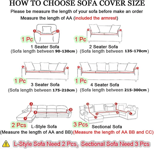 Vista 2 de Funda de sofá elástica, funda de asiento en forma de L, funda de sofá, funda para silla reclinable, chaise, silla, 1/2/3/4 asientos