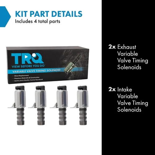 Vista 2 de TRQ Juego de solenoides de sincronización de válvula variable compatible con Ford Edge F-150 2016 Lincoln MKX 2015-2016